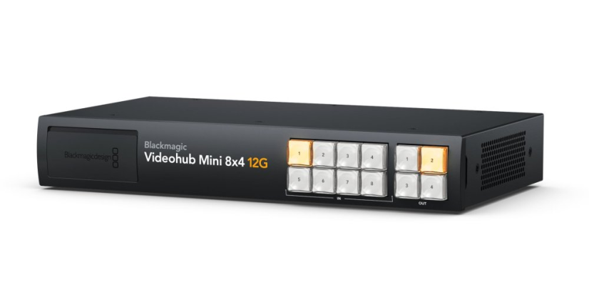 Blackmagic Videohub Mini 8x4 12G