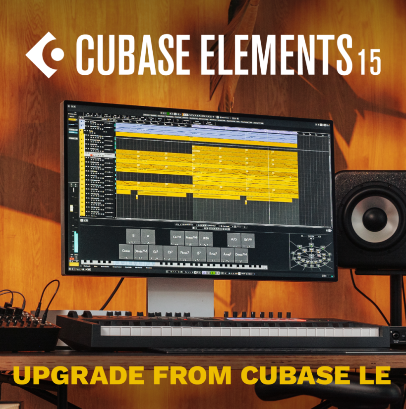 Steinberg Cubase Elements 15 Upgrade From LE