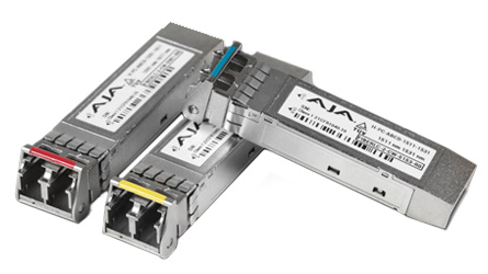AJA CWDM Fiber Options