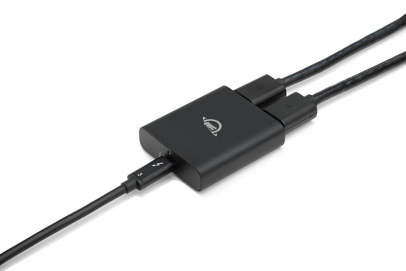 OWC Thunderbolt 3 to Dual DisplayPort Adapter