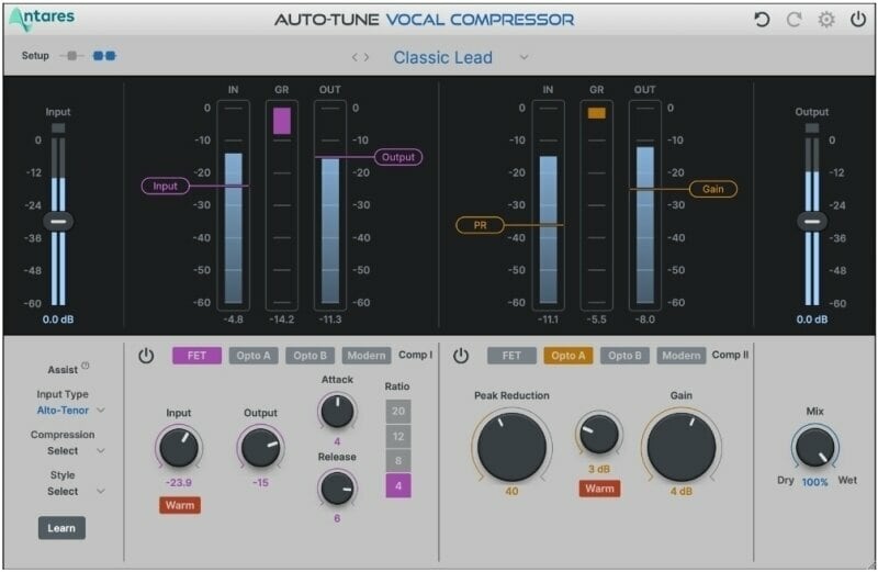 Antares AutoTune Vocal Compressor