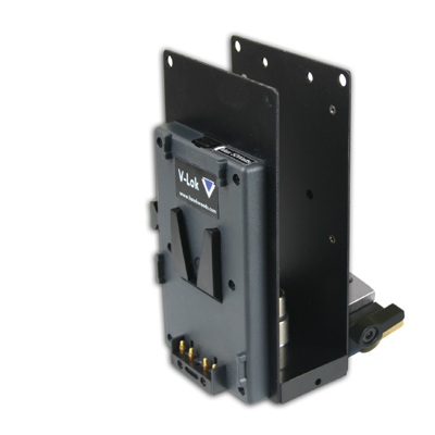 V-Lok power adaptor - 15mm version mount/Kit (12V regulated ouput)