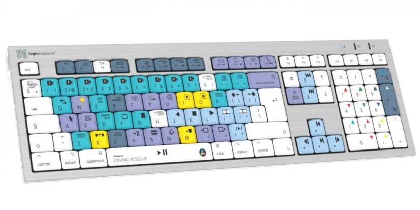 Logickeyboard Blackmagic DaVinci Resolve keyboard