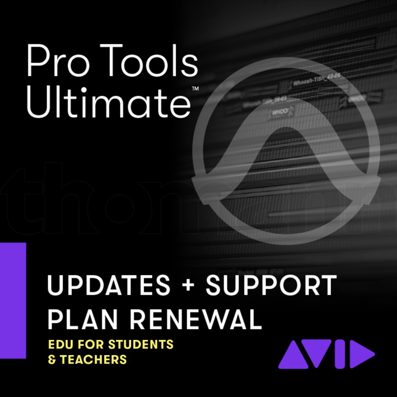 AVID Pro Tools Ultimate EDU - ročná licencia (2 verzie)