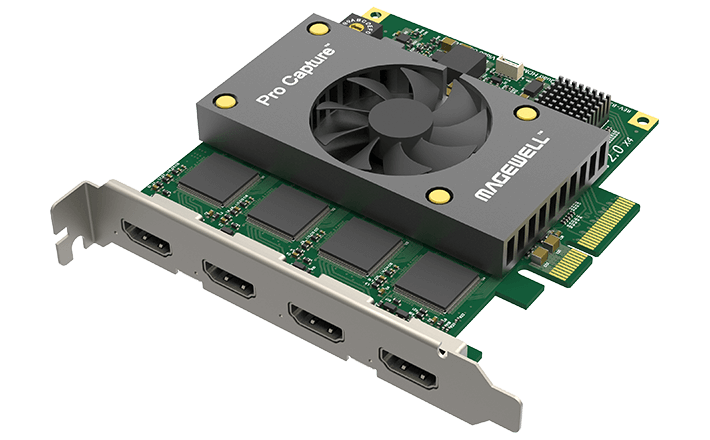 Magewell Pro capture quad HDMI Magewell Pro capture quad HDMI