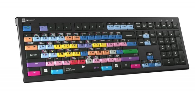Logickeyboard AVID Media Composer keyboard