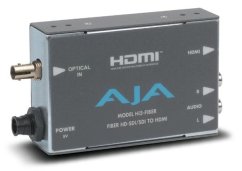 AJA Hi5-Fiber (SD/HD/3G SDI w Fiber input)
