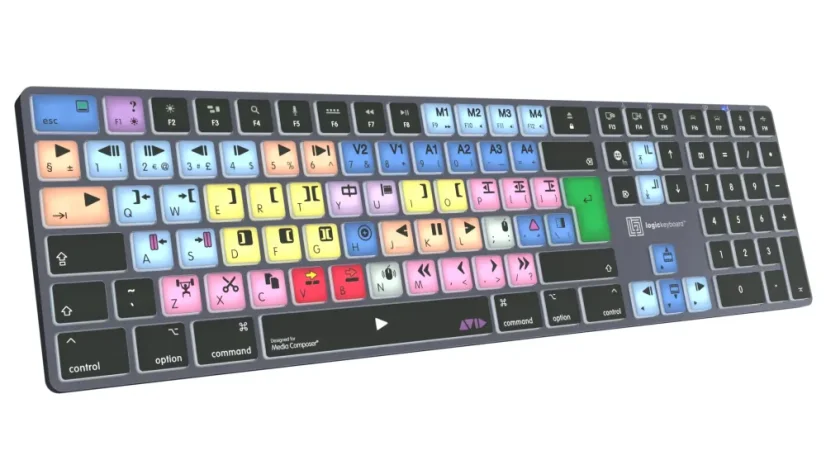 Logickeyboard AVID Media Composer keyboard