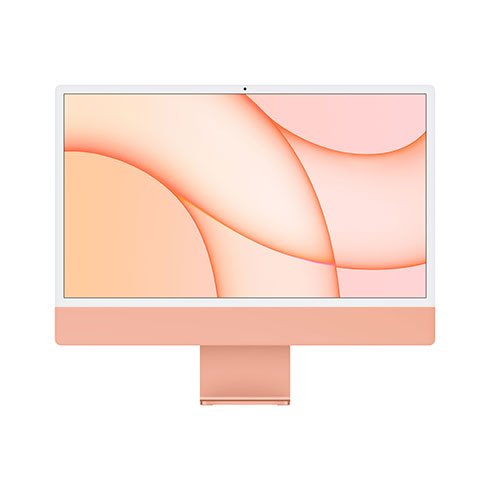 Apple iMac 24" 4.5K Apple M1 8-core CPU 8-core GPU 8GB 256GB SK (7 verzií) - Farba: Oranžová
