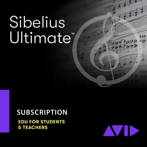 AVID Sibelius Ultimate EDU (4 verzie) - Typy licencie: Ročné predplatné 