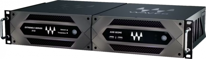 Waves polica pre half-rack SoundGrid servery