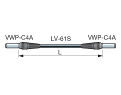 Canare 75 ohm Video Patch Cable -VPCxx-WC (3 verzie)