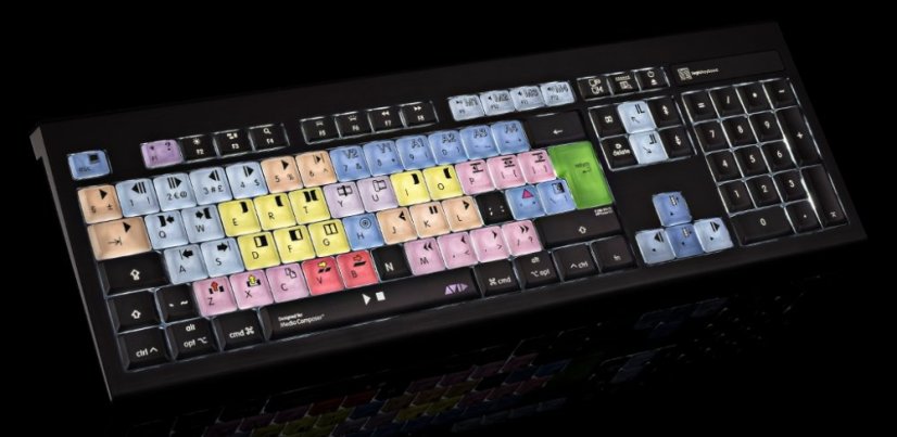 Logickeyboard AVID Media Composer keyboard