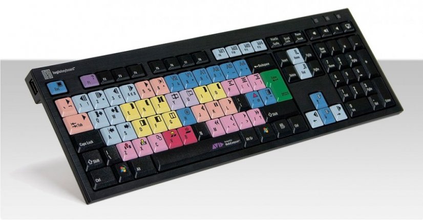 Logickeyboard AVID Media Composer keyboard