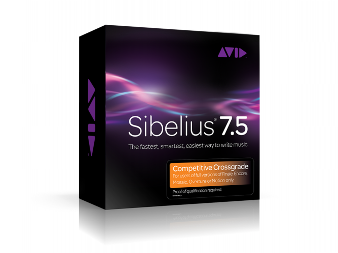 Sibelius 7.5 Crossgrade
