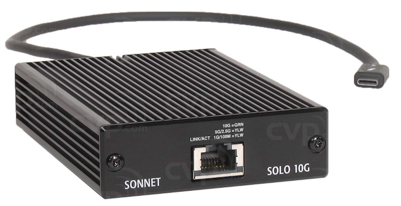 Sonnet Solo 10G Thunderbolt 3 Sonnet Solo 10G Thunderbolt 3