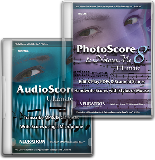 AVID PhotoScore & NotateMe Ultimate & AudioScore Ultimate