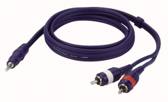 DAP Mini Jack Stereo-2 RCA cable 3m
