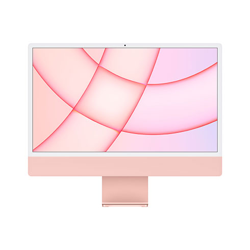 Apple iMac 24" 4.5K Apple M1 8-core CPU 8-core GPU 8GB 512GB SK (7 verzií) - Farba: Ružová