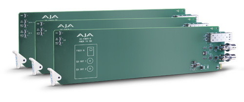AJA Open Gear Cards