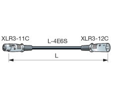 Canare Mikrofónny kábel "Star Quad" ITT - ECxx (11 verzií)