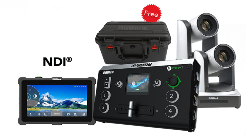 RGBLink Camera Bundle (2xPTZ camera + ABS case zadarmo)