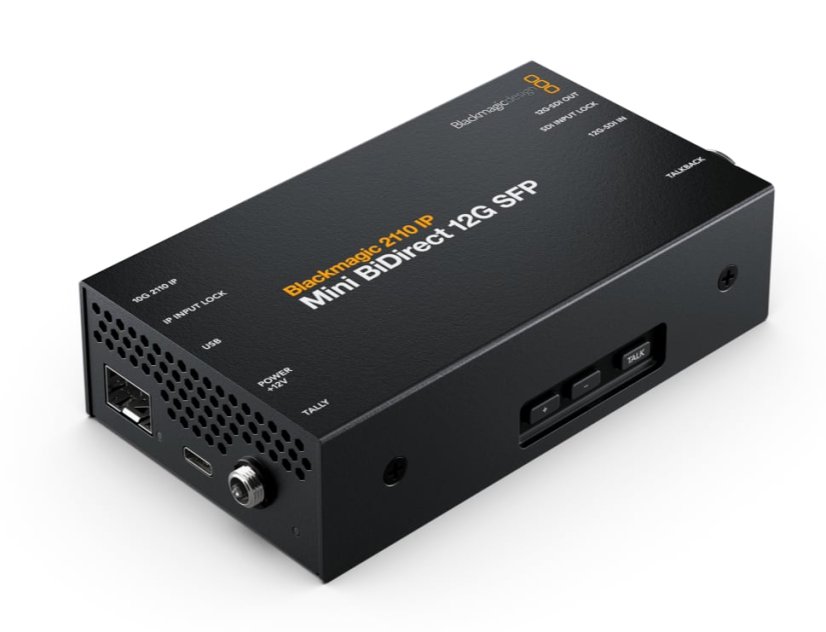 Blackmagic Design 2110 IP Mini BiDirect 12G SFP