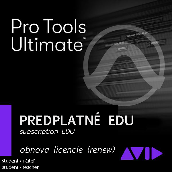 AVID Pro Tools EDU (6 verzií)