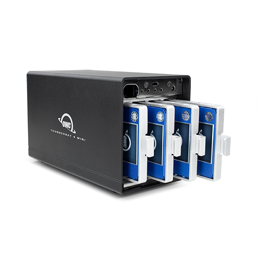 OWC ThunderBay 4 mini - Thunderbolt 3 (2 verzie)