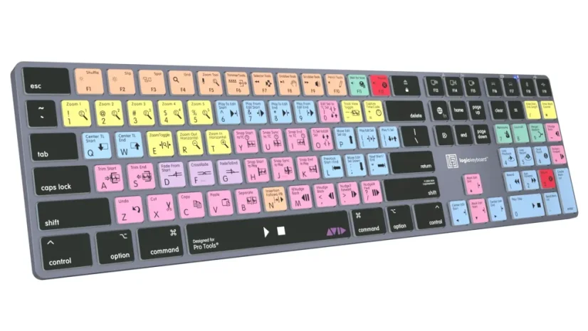 Logickeyboard AVID Pro Tools keyboard