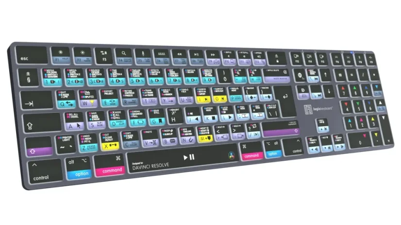 Logickeyboard Blackmagic DaVinci Resolve keyboard