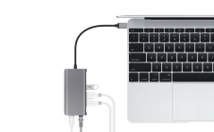 LMP USB-C Network Hub (Space Grey)