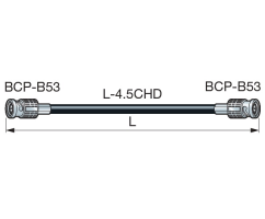 Canare 75 ohm 3G-SDI BNC kábel  - D4.5HDCxxE (5 verzií)