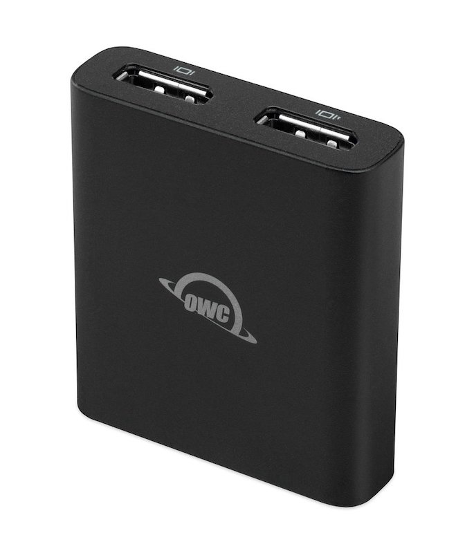 OWC Thunderbolt 3 to Dual DisplayPort Adapter