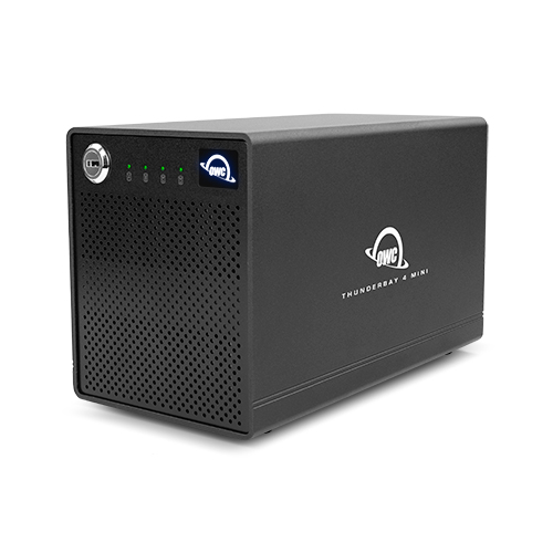 OWC ThunderBay 4 mini - Thunderbolt 3 (2 verzie)