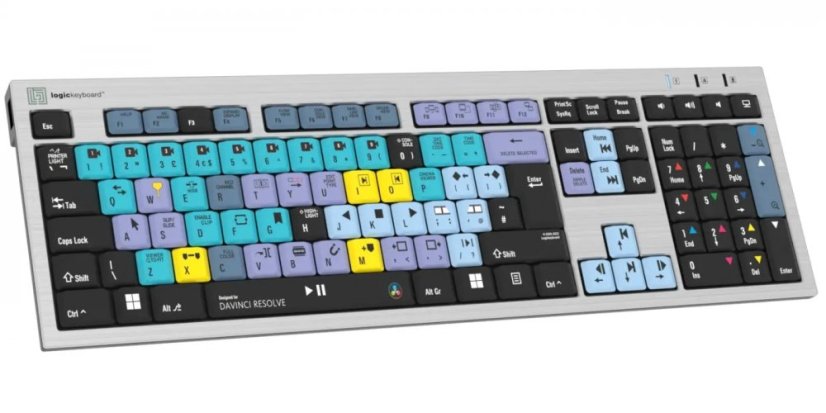 Logickeyboard Blackmagic DaVinci Resolve keyboard