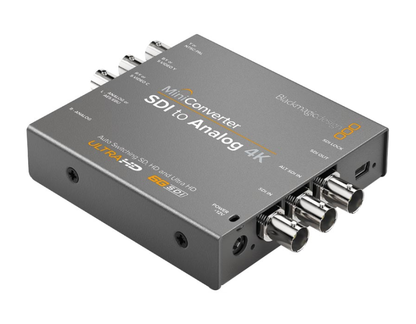 Blackmagic Design Mini Converter - SDI to Analog 4K