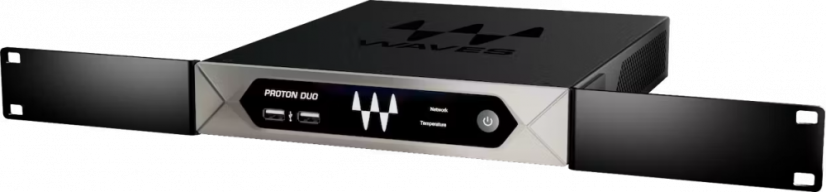 Waves rackový úchyt pre jeden 1U Half-Rack SoundGrid server