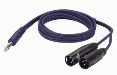 DAP Jack Stereo-2 XLR M cable 1,5m