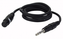 DAP XLR F-Jack stereo cable 3m