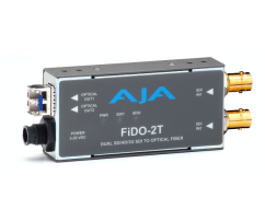 AJA FiDO-2T (SD/HD/3G SDI to Optical Fiber)