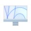 Apple iMac 24" 4.5K Apple M1 8-core CPU 7-core GPU 8GB 256GB SK (4 verzie) - Farba: Modrá