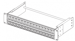 Canare A/V Konektorový panel (osadený) 16xx-xx (10 verzií)