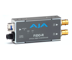 AJA FiDO-R (Optical Fiber to SD/HD/3G SDI)