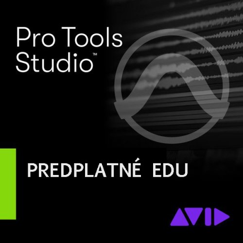 AVID Pro Tools Studio EDU - ročná licencia (2 verzie)