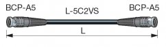Canare 75 ohm SDI BNC video kábel - D5CxxA-S (8 verzií)
