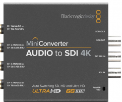 Blackmagic Design Mini Converter - Audio to SDI 4K