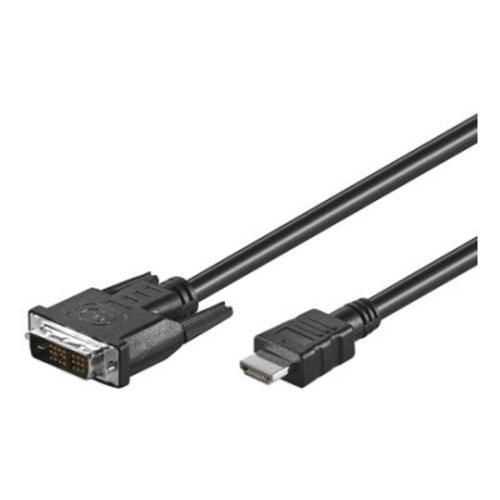 Wentronic DVI-D/HDMI M/M 3m