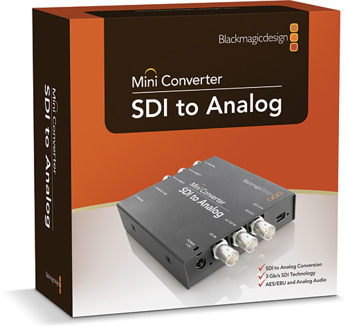 Blackmagic Design Mini Converter - SDI to Analog