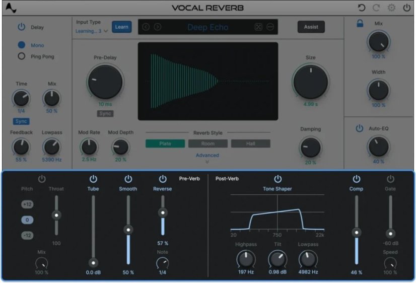Antares Vocal Reverb by Auto-Tune